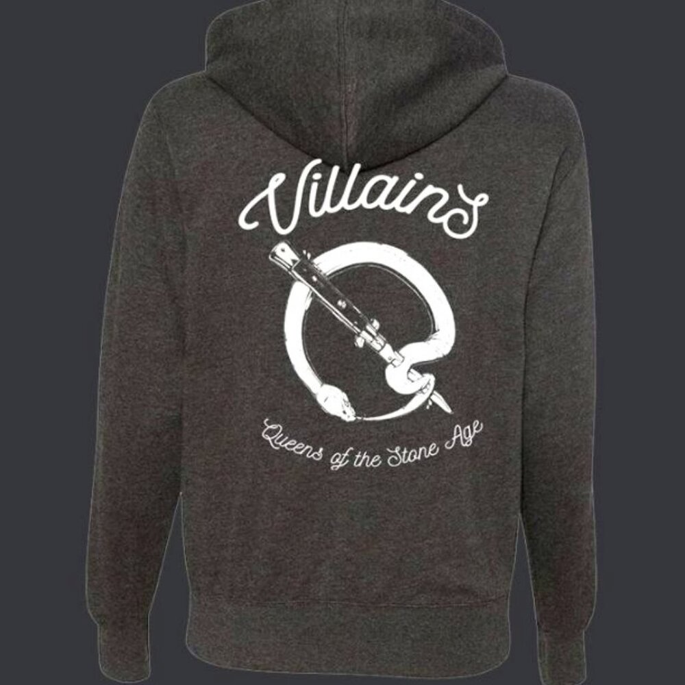 QOTSA - Snake Logo Zip-Up Hoodie